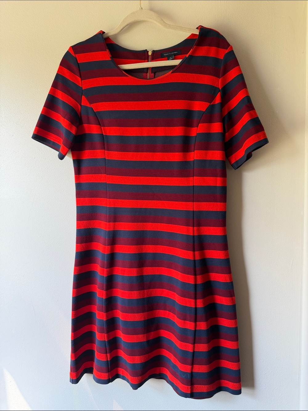 Polo strip dress.